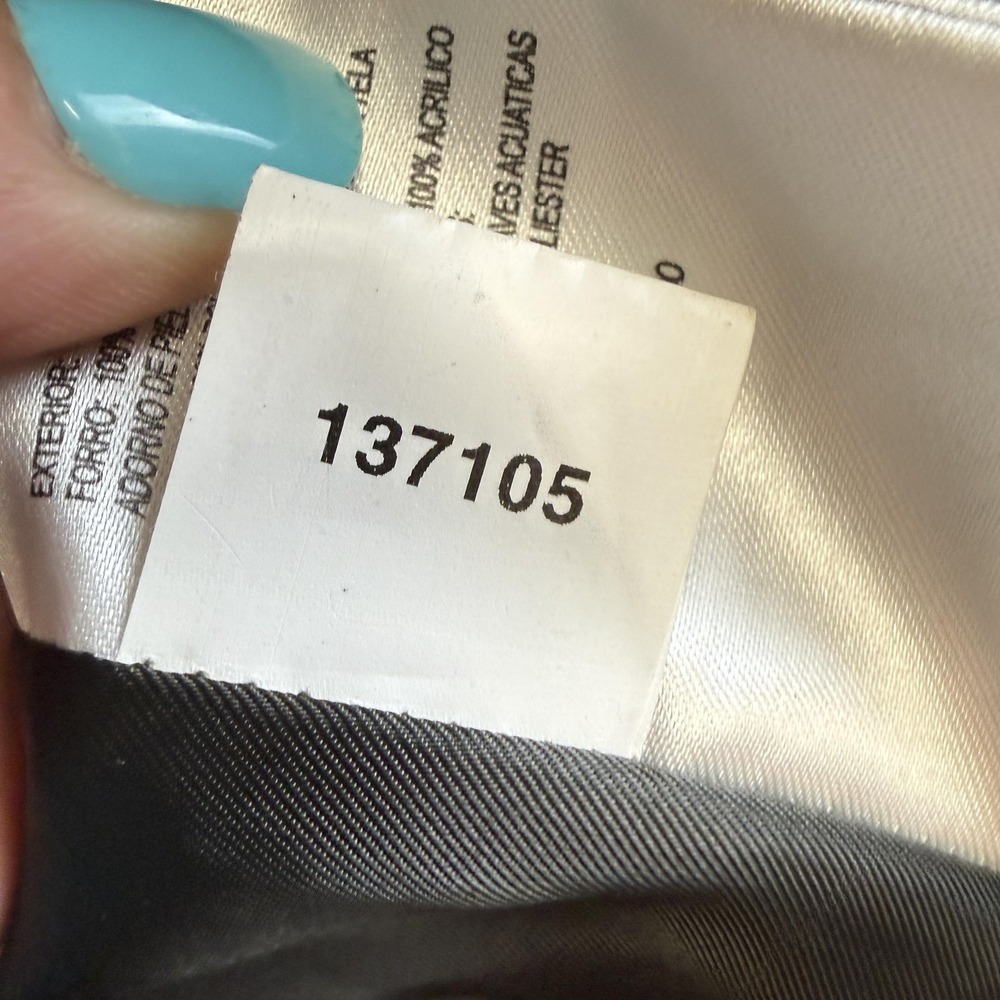 Michael Michael Kors Coat Womens Medium Green Down Puffer Quilted Zip Long‎ - Picture 15 of 16